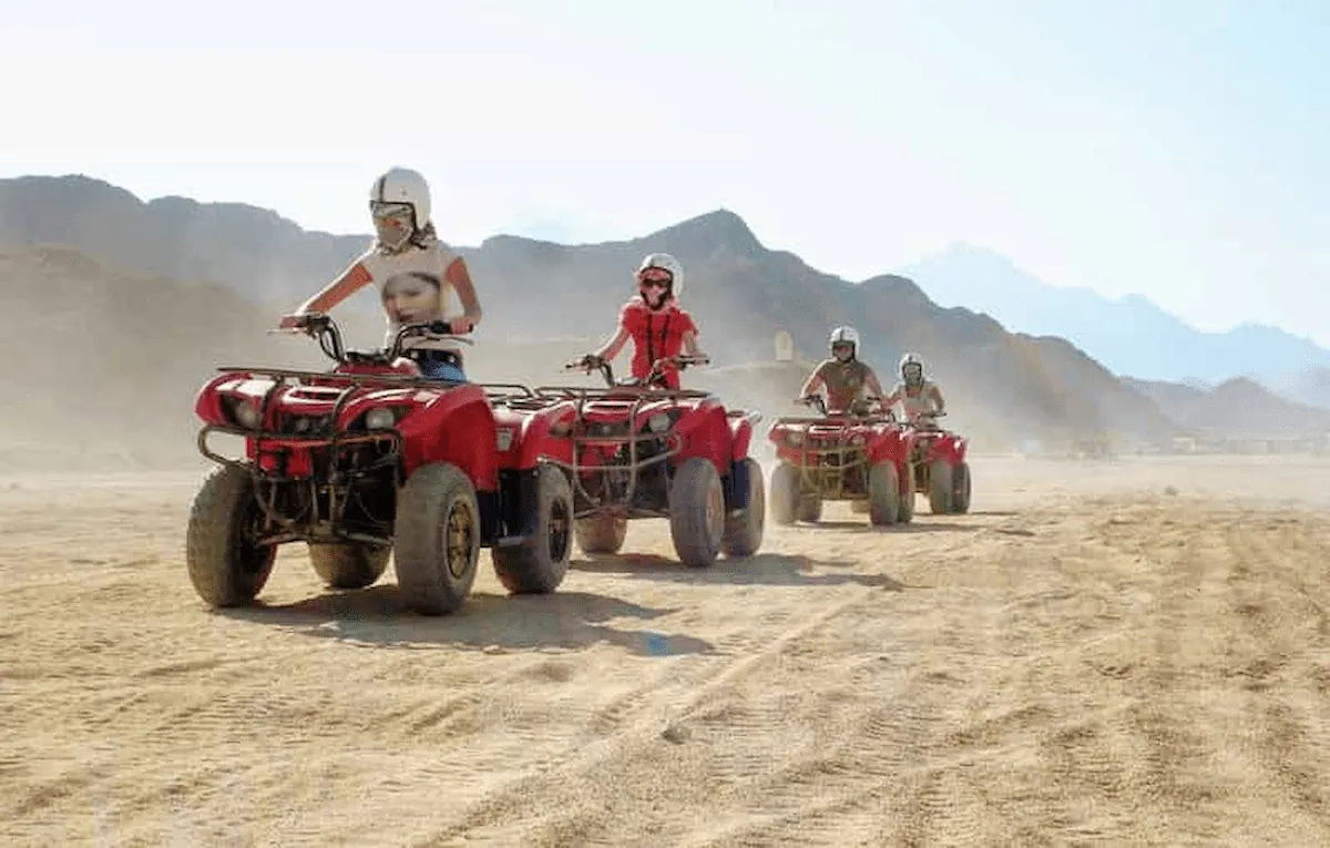 Super Desert Safari: Jeep, Quad Bike & Bedouin Village